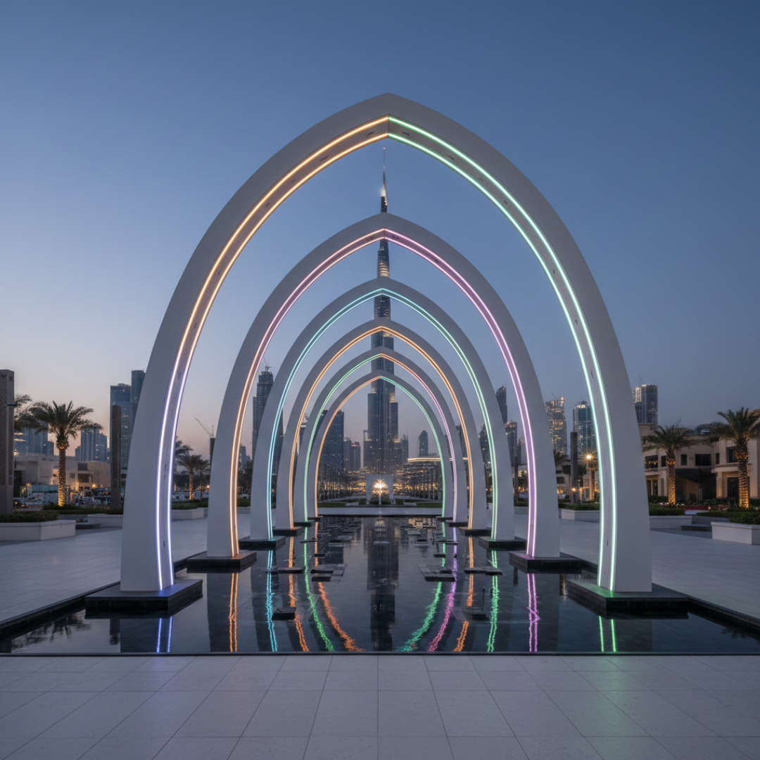 Innovative Lighting Technologies for Architectural Spaces in Dubai | Naspixels